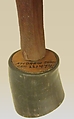 onoˀkæ ˀ  kastáwēˀshæˀ  (copy), horn (cow or ox), wood, pebbles or pellets, metal, Native American (Seneca)